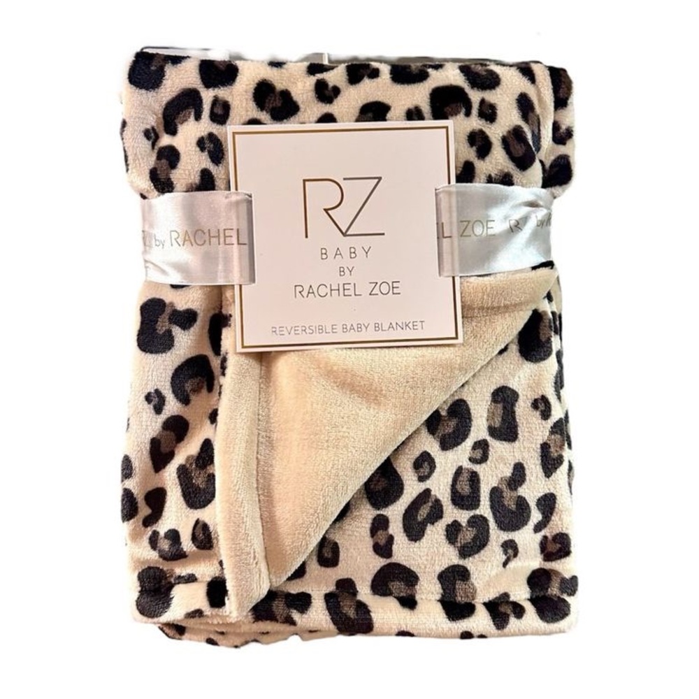 Rachel Zoe Baby Leopard Print Blanket